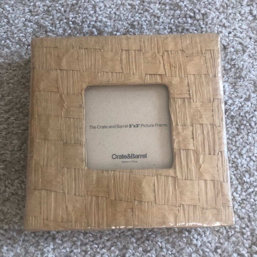 NIB Crate & Barrel Picture Frame